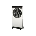 Ventilateur brumisateur oscillant EDM 80W 3 vitesses H47cm D30cm noir