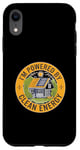 Coque pour iPhone XR I'M POWERED BY CLEAN ENERGY Solar Power Change Climat Sun