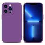 Coque pour Apple iPhone 12 PRO MAX en FLUID VIOLET MAT Housse de protection Étui en silicone TPU flexible - Neuf