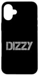 iPhone 16 Plus One Word Design Of Dizzy Word Funny Dizzy Quotes Case