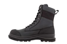 Carhartt Men's Detroit Rugged Flex Waterproof S3 8 Inch Safety Boot, Black, 45