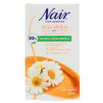 16 NAIR HAIR REMOVER WAX STRIPS FOR BODY  SENSITIVE SKIN WITH CHAMOMILE EXTRACT