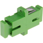 Rs Pro - Adaptateur pour fibre optique, sc vers sc Monomode Simplex, Vert ( Prix pour 1 )