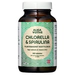 ALIGA AQTIVE Chlorella & Spirulina Tabletter - 300 Tabletter