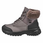 UGG Women's YOSE Fluff V2 Boot, Slate, 8 UK