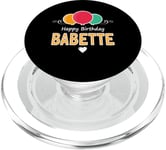 Babette happy birthday saying PopSockets PopGrip for MagSafe