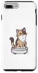 Coque pour iPhone 7 Plus/8 Plus Playful House Cleaner Kitten Lover Robot Aspirateur Chat