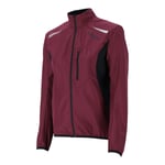 Fusion S1 Run Jacket Women Rött vin XL - Fri frakt