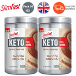 Slimfast Advanced Keto Fuel Shake Smooth Mocha Weight Loss Diet 350g Pack Of 2