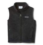 Columbia Boy's Steens Mountain Fleece Gilet Vest, BLACK, M