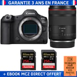 Canon EOS R5 Mark II + RF 35mm f/1.4 L VCM + 2 SanDisk 256GB Extreme PRO UHS-II SDXC 300 MB/s + Ebook '20 Techniques pour Réussir vos Photos' - Appareil Photo Hybride Canon