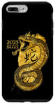 Coque pour iPhone 7 Plus/8 Plus Année du serpent 2025 Nouvel an chinois Zodiaque lunaire