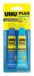 UHU - plus Colle 2 composants prise rapide Tube 35g (Par 6)