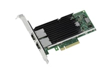 Intel Ethernet Converged Network Adapter X540-T2 - netværksadapter - PCIe 2.1 x8 - 10Gb Ethernet x 2