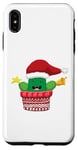 iPhone XS Max FUNNY CHRISTMAS TSHIRT. CHRISTMAS CACTUS. BELL STAR AND HAT Case