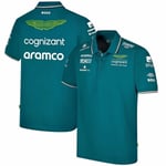 2023 Aston Martin Aramco Spanien - F1 Team pikétröja L