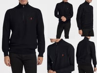 Polo Ralph Lauren Half Zip Pullover Troyer Sweater Sweatshirt Jumper XS