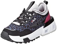 FILA Femme UPGR8 A WMN Basket, Black-Leopard, 41 EU