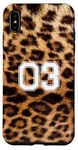 iPhone XS Max 03 Jersey Leopard Girl Case