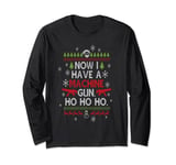 Now I Have A Machine Gun Ho Ho Ho Funny Christmas Movie Long Sleeve T-Shirt