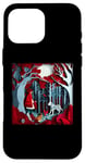 Coque pour iPhone 16 Pro Max Illustration en papier découpé Petit Chaperon rouge