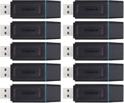 Kingston 64Gb Datatraveler Exodia Flash Drive-Dtx/64Gb(Pack Of 10)