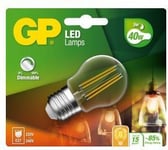 GP LED Lamp Filament Mini Globe  E27  DIM  5W (40W)  470lm