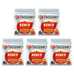 Tassimo Kenco Cappuccino Coffee Pods x8 (Pack of 5, Total 40 Drinks)