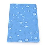Pet Dog Cooling Mat For Dogs Cat Blanket Sofa Breathable Pet Dog Bed Summer Washable Pet Cooling Pad Gel Cooling Pad,B,XL