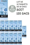 LOT 12 PAQUET soit 120 SAC POUBELLE BRABANTIA " H " 40 - 50 - 60 LITRES