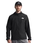 THE NORTH FACE Men's Higher Run Wind Jacket, Tnf Black/Npf, XL