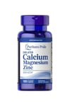 Puritan's Pride - Chelated Calcium Magnesium Zinc - 100 Capsules