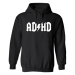 Adhd - Hoodie / Tröja Dam Svart 5xl