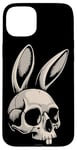 iPhone 15 Plus Bunny Skull Cross Bone Crossbones Jolly Roger Bad Rabbit Case