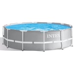 Intex - Piscine tubulaire Prism Frame - Ronde - 366x122cm