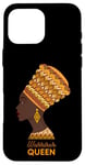 iPhone 16 Pro Max Warrior Queen Black Afro Women Black History Month Case