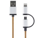 STREETZ USB sync / charger cable for iPod, iPhone, iPad and other devices