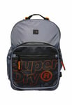 Superdry Unisex Scholar Rucksack Back Pack Travel Bag Grey