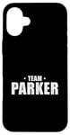 Coque pour iPhone 16 Plus Team Parker Retro Family Matching Nom de famille