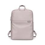 GOLF SUPAGS Sac à Dos Femme,Sac à Dos pour Ordinateur Portable 15.6 Pouces, Sac Femme PC Portable pour Affaire Travail Collège Voyage, Sac École Léger, Rose Gris