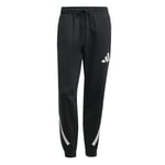 adidas Joggebukse Z.N.E. - Sort/hvit, størrelse Medium