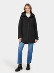 Didriksons Helle Womens Parka 5-black, Black, Size 42, Women