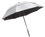 Bag Boy Bagboy UV Wind Vent Golf Umbrella - Silver, 62-Inch