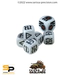 Gaslands: Skid & Gear Phase Dice Set (5+1)