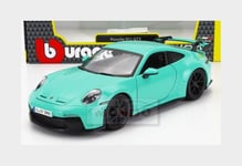 1:24 BURAGO Porsche 911 992 Gt3 Coupe 2021 Mint Green BU21104MG