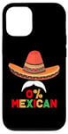 Coque pour iPhone 12/12 Pro 0% Mexicain Cinco De Mayo Fiesta Sombrero - Mexicains