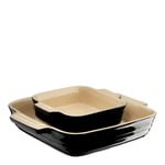 Le Creuset - Ildfaste former 23+13 cm black