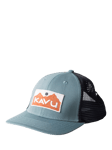 KAVU Above Standard Trucker Hat, Dark Forest