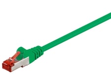 Wentronic Intellinet - Patch-Kabel - Rj-45 (M) Bis Rj-45 (M) - 15 M - Paare In Metallfolie (Pimf) - Cat 6 - Geformt, Ohne Haken - Grün (68295)