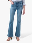 PAIGE Laurel Canyon High Rise Bootcut Jeans, Folk